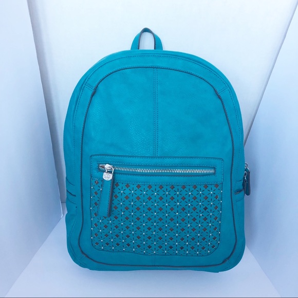 Jessica Simpson Handbags - Jessica Simpson | Turquoise Backpack